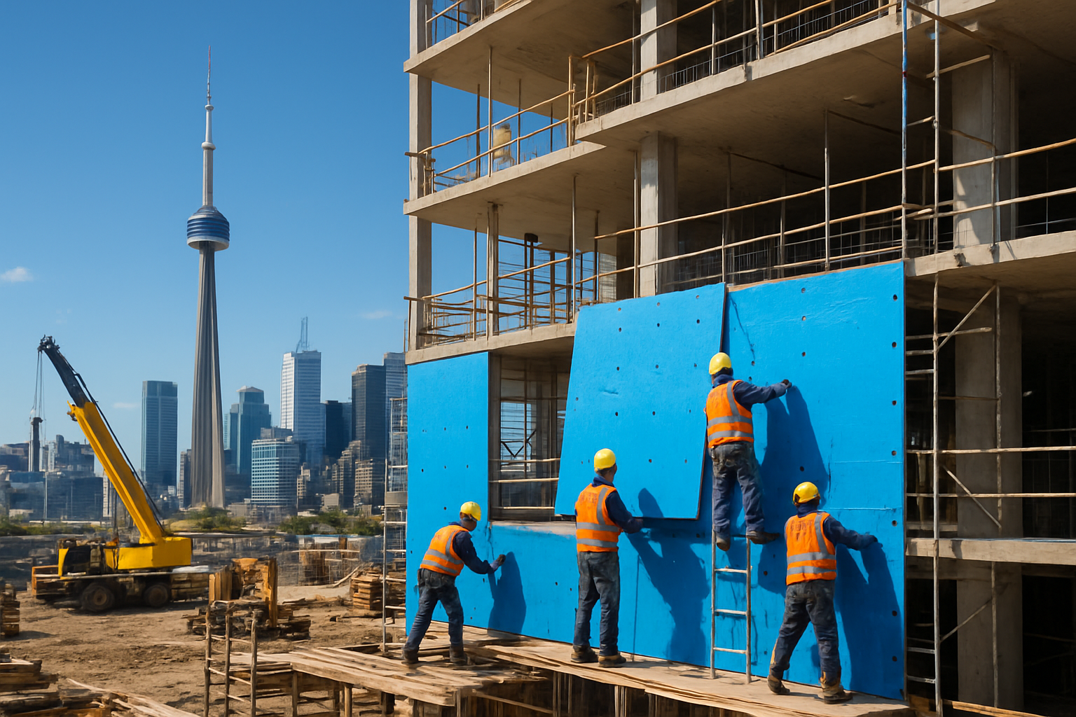 Why Choose Blue Skin for Toronto Construction Projects