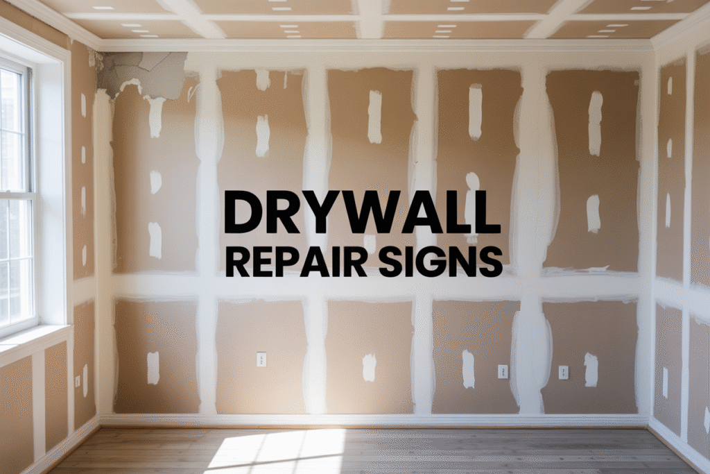 9 Telltale Signs Your Drywall Needs Repair or Retaping in Toronto Homes