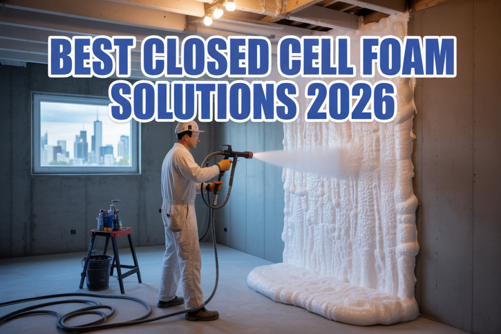 Best Closed Cell Foam Spray Solutions for 2026 in Toronto