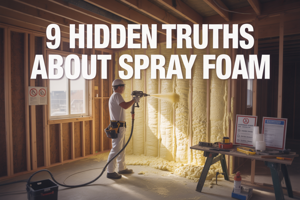 9 Things Toronto Contractors Won't Tell You About Spray Foam